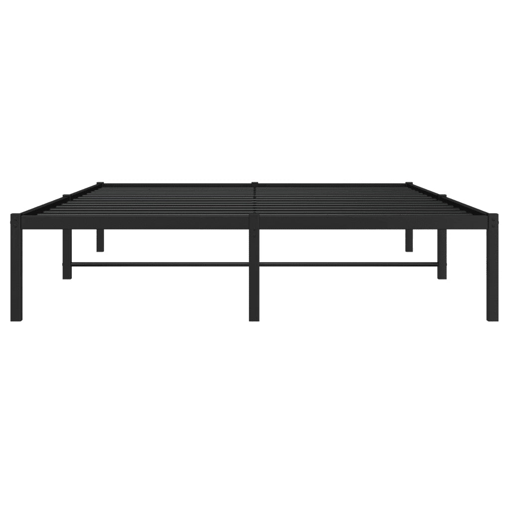 Giroletto in Metallo Nero 135x190 cm 373654