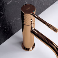 Rubinetto Da Lavabo Rea Lungo Diamond Copper