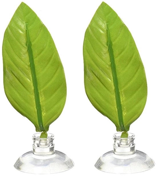 Sistema di riposo flottante per betta - 2 pezzi - colore grigio - sistema di supporto artificiale per acquario - sicurezza per betta - 2 pezzi