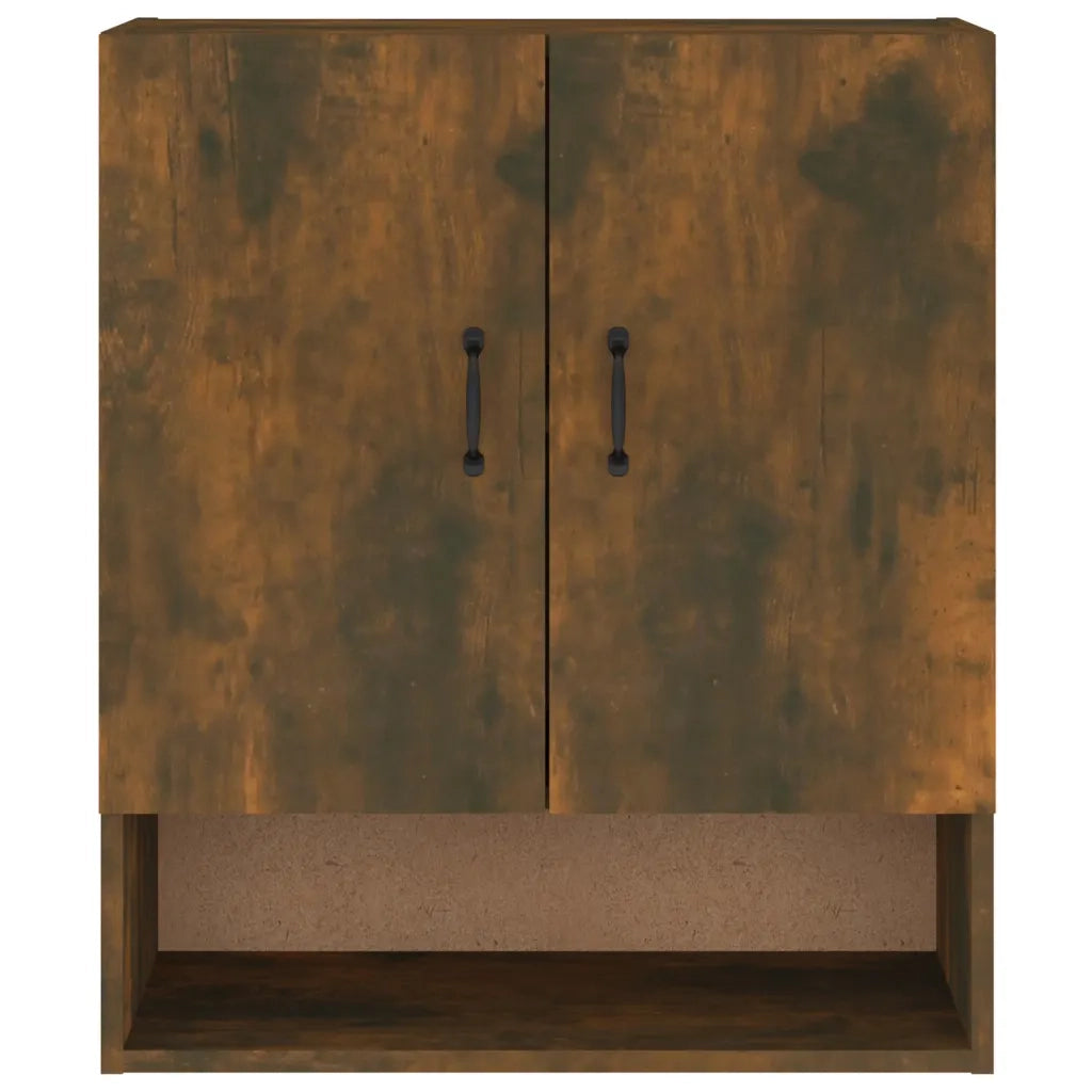 Armadietto a Muro Rovere Fumo 60x31x70 cm in Legno Multistrato cod mxl 43288