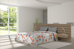 Trapuntino Singolo Doubleface con Stampa Acquerello