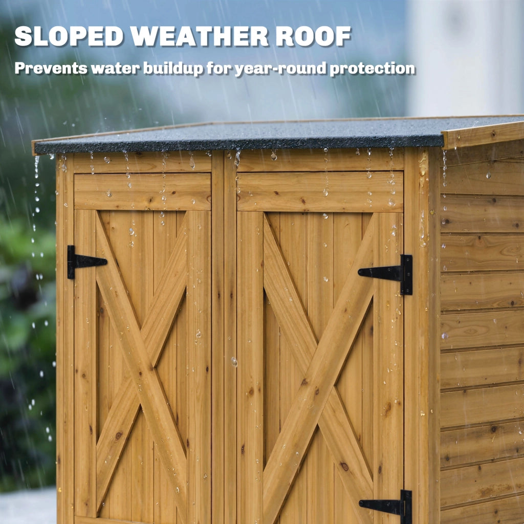 Capanno da Giardino in Legno ¨C zephmum ¨C Marrone