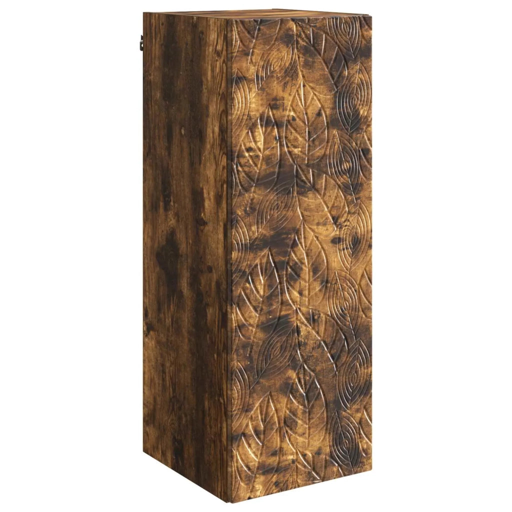 Mobiletto a muro Rovere Fumo 33 x 34,5 x 90 cm