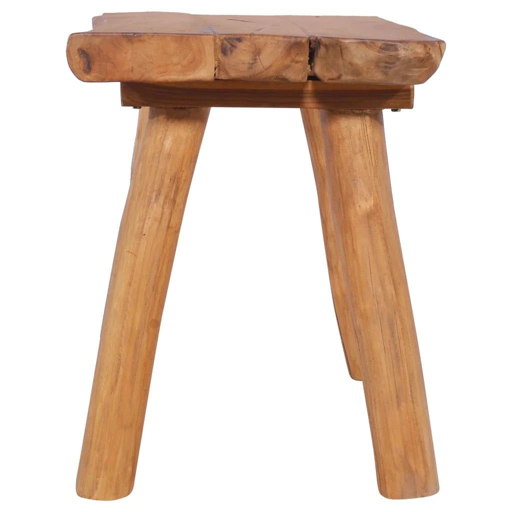 Panca da giardino 80 cm legno massello di teak 02_0010655