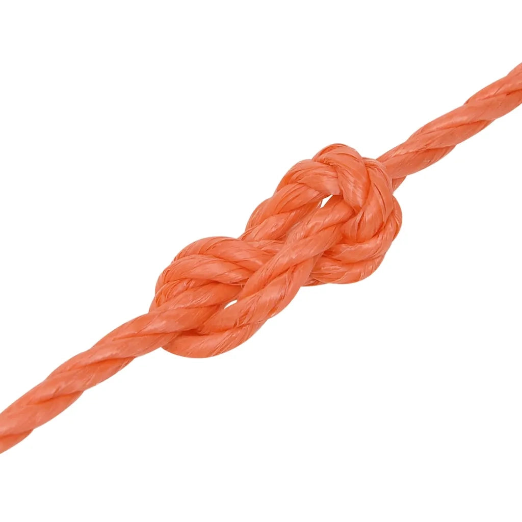 Corda da Lavoro Arancione 6 mm 25 m in Polipropilene 152923