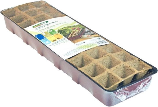 Serra con 30 Pani di Coltivazione Terracotta/Antracite 16,5 x 54,4 x 12 cm - 06840