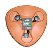 Sottovaso Trifoglio Con Ruote Colore Cotto 38X38X3 Bama - Bama Spa