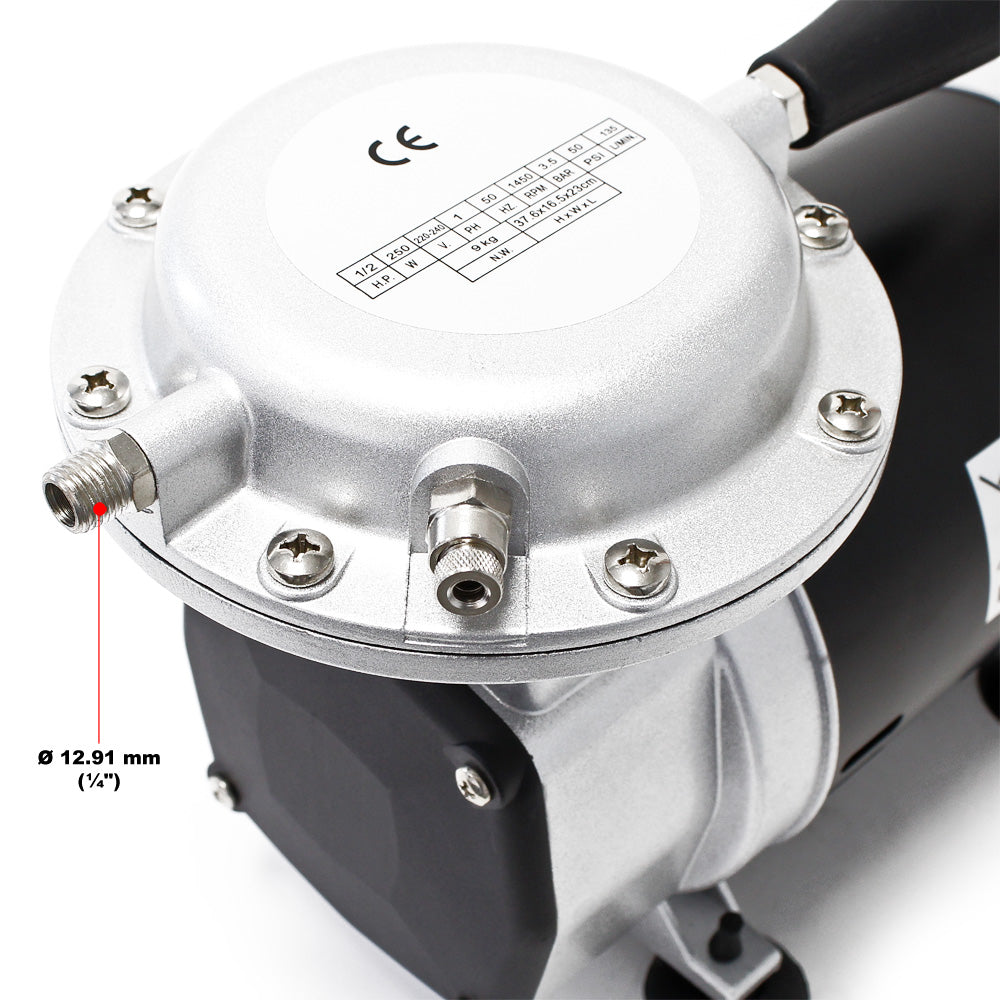 Pompa per vuoto a membrana AS29 per climatizzatore 128-135 l/min oil free