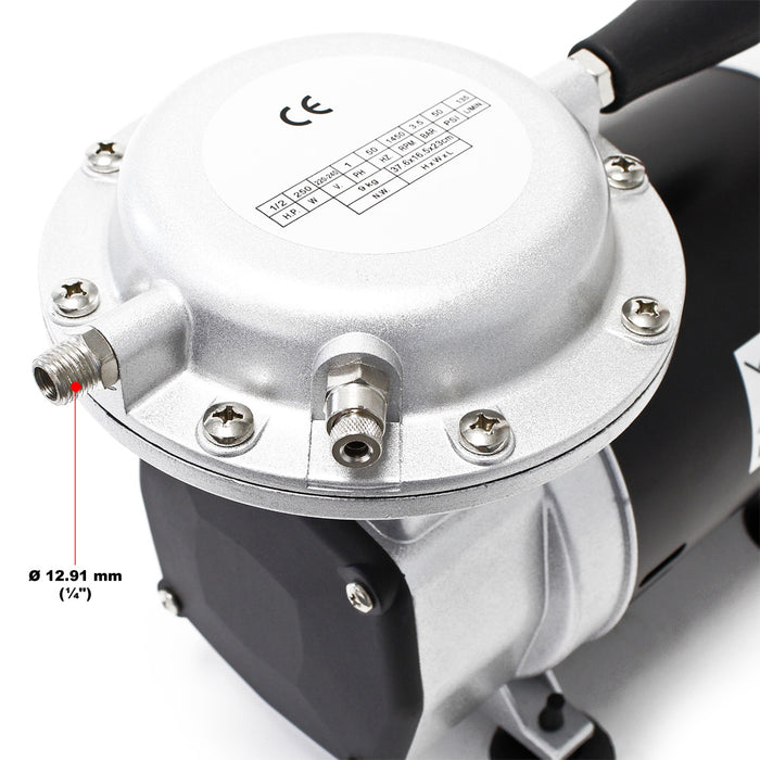 Pompa per vuoto a membrana AS29 per climatizzatore 128-135 l/min oil free