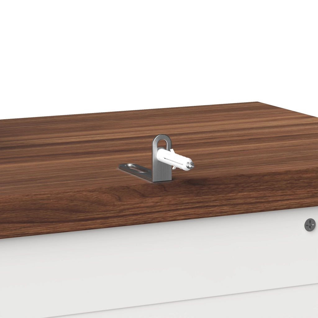 HIGHBOARD Cucina 140x40x179,5 cm Bianco con illuminazione RGB LED