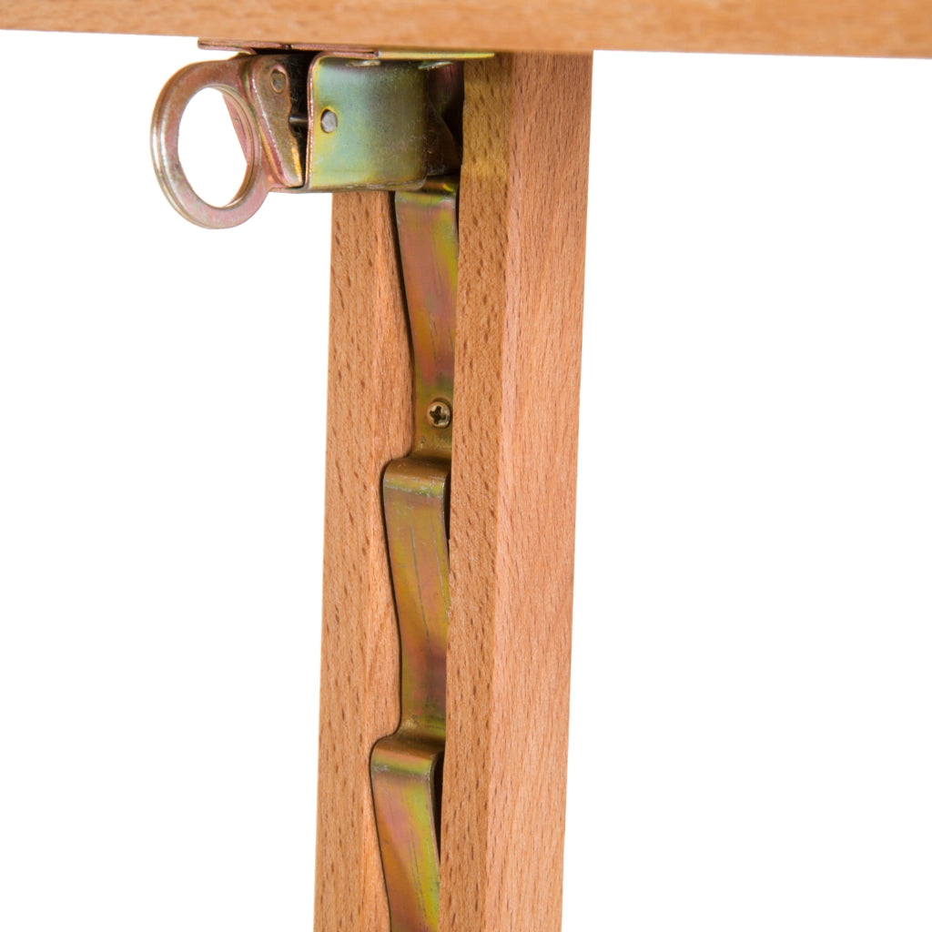 Cavalletto da Pittore Regolabile ¨C Xylo ¨C Legno di Faggio Chiaro 65x44x174-230cm