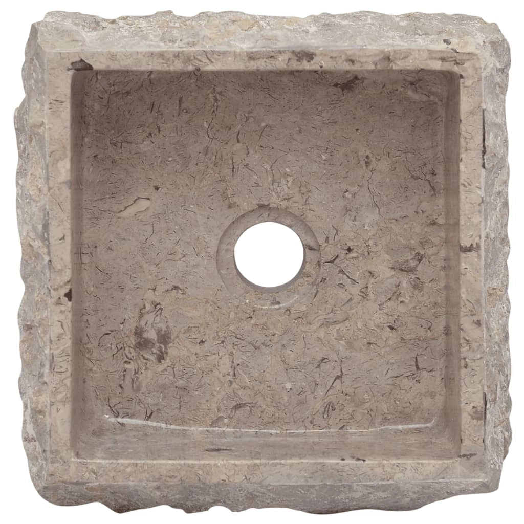Lavabo quadrato 30x30x13 cm marmo grigio 02_0002820
