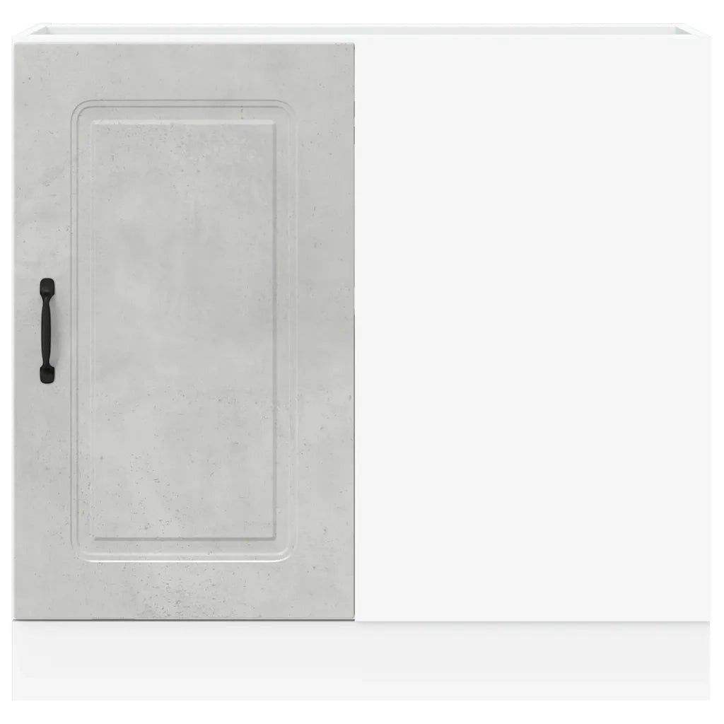 Mobile da cucina Kalmar con vano contenitore 86 x 46 x 81,5 cm legno composito grigio cemento 02_0050516