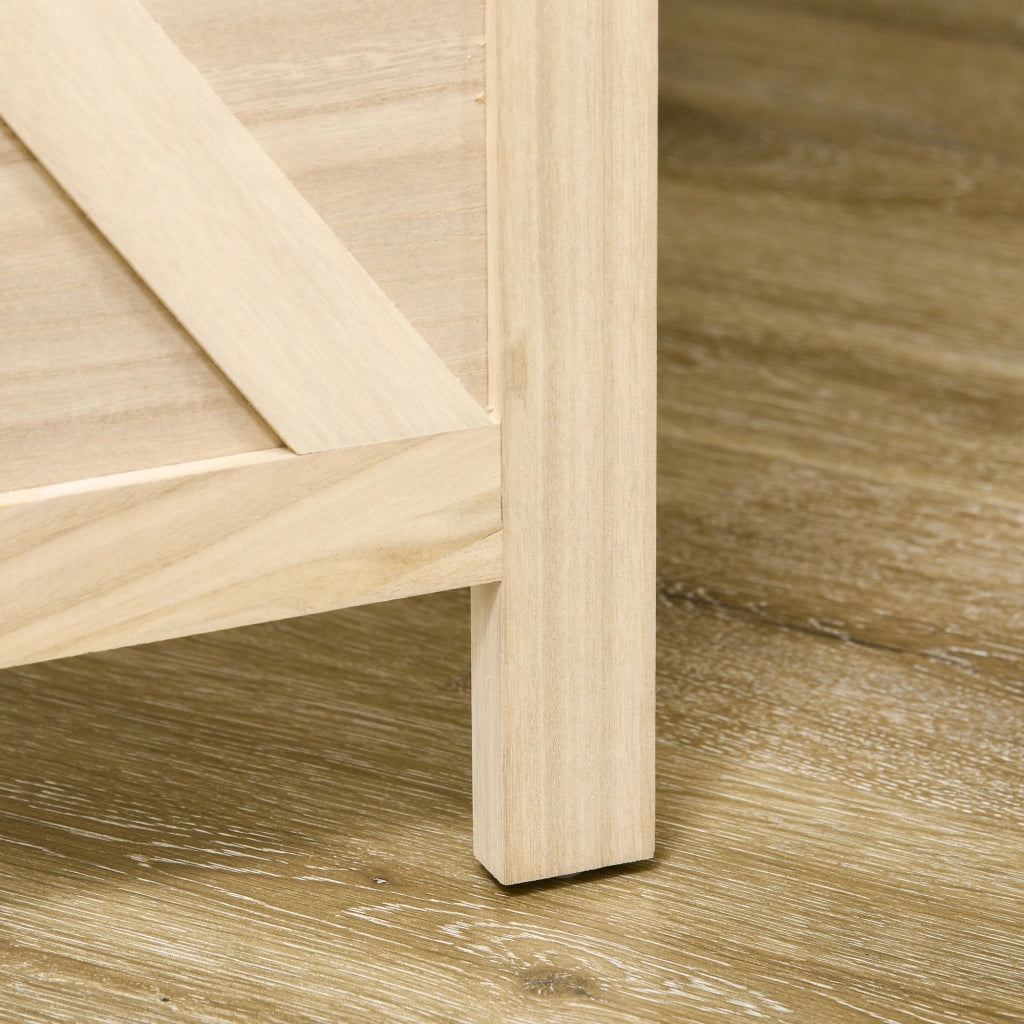 Paravento in legno per bambini ¨C zephmum ¨C naturale 152x144.5 cm