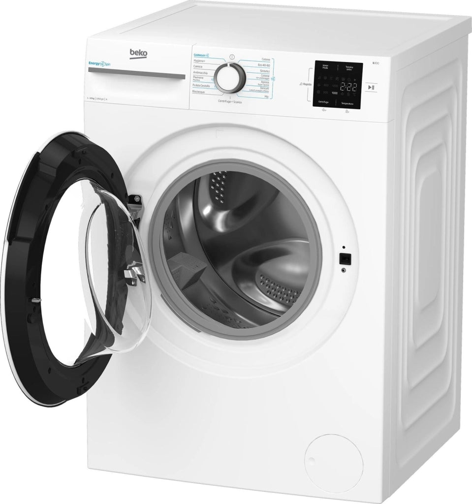 Beko b300 BMWU31021W: Lavatrice EnergySpin 10kg, Classe A, 1200giri