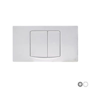 PLACCA PIATTA 2 TASTI SMILE PER CASSETTA INCASSO FUSION- Cromo- CR- pezzi 1