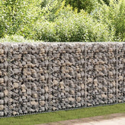 Gabbione con Copertura in Acciaio Zincato 300x30x100 cm cod mxl 13531
