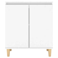 Credenza Bianca 103,5x35x70 cm in Legno Multistrato 806067