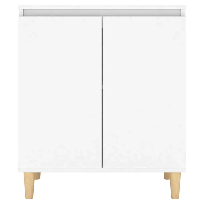 Credenza Bianca 103,5x35x70 cm in Legno Multistrato 806067