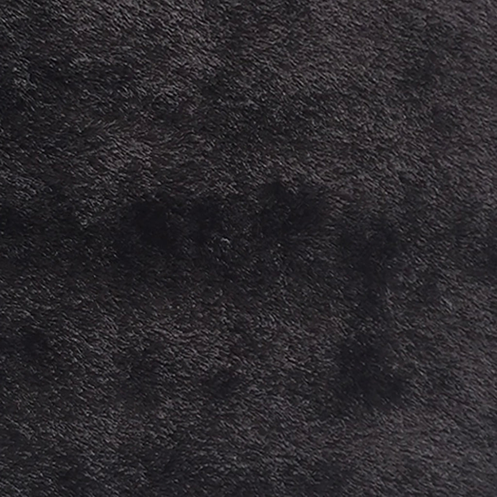 Latemeri, Tappeto Altezza Pelo 35 mm 100% Poliestere, 140x70 cm Nero