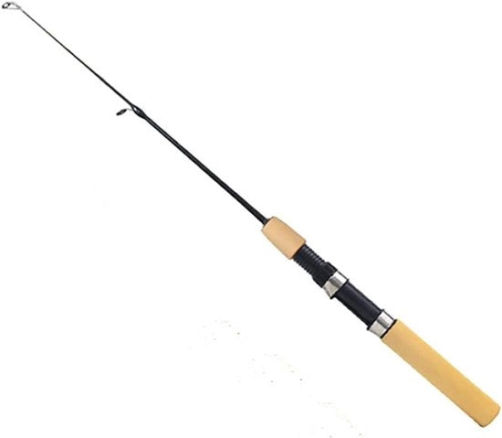 Spin-hengel Telescopico 100 cm per Pescare Trota in Fiumi e Laghi, Portatile e Adatto per Pescata in Inverno - 1 metro di Lunghezza