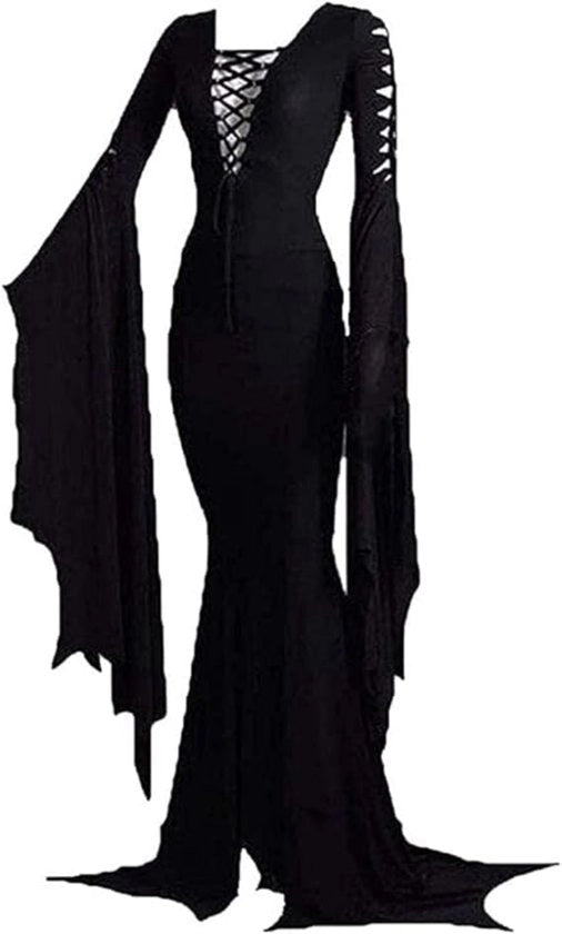 Costume sexy per donna - Abito da Halloween - Costume di strega - Abito da festa - Abito da carnevale - Abito da notte - Costume da cosplay - Costume da donna per Halloween