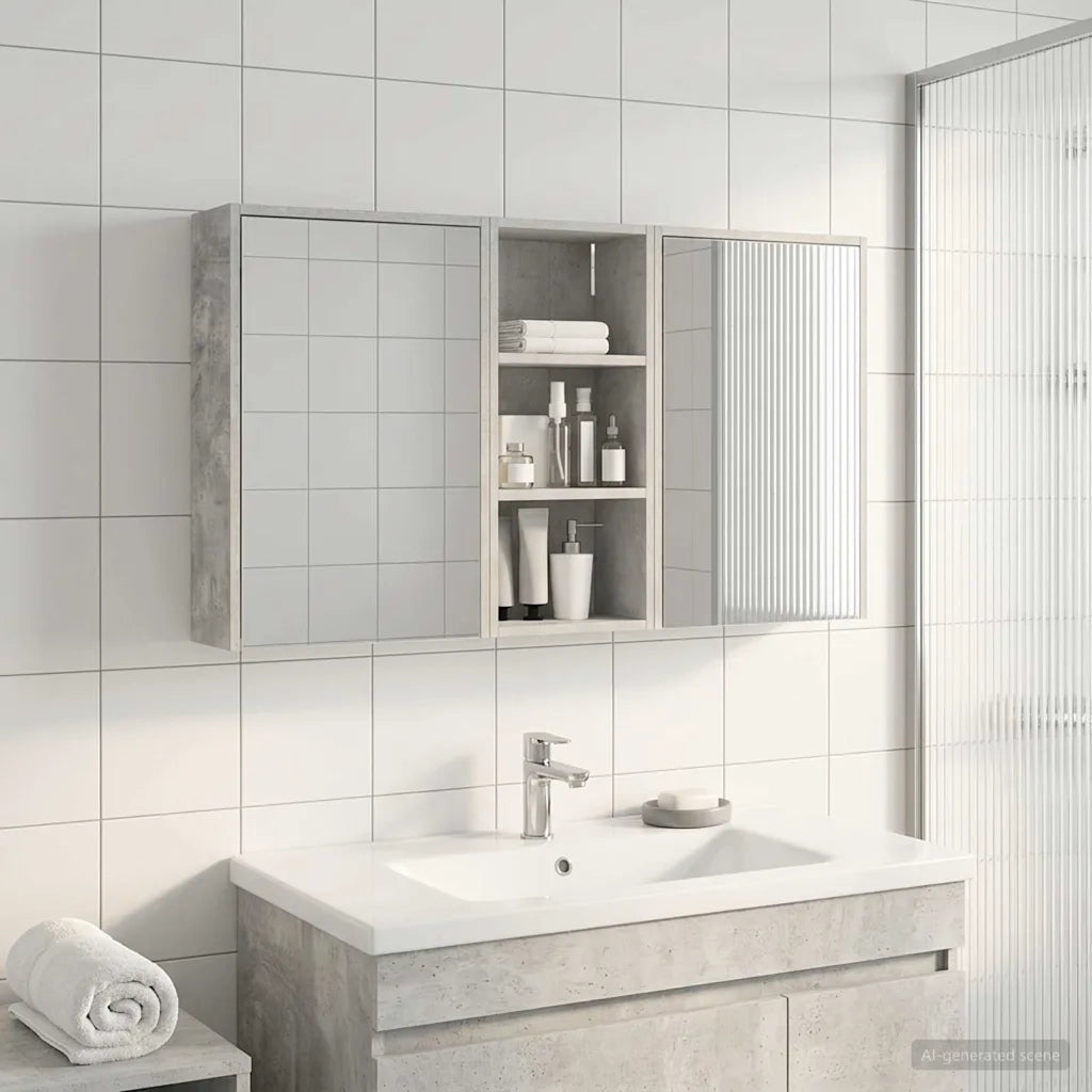Set di Armadi da Bagno 3 pcs 116 x 16 x 62,5 cm 3403811