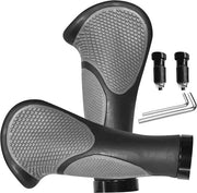 Manubri Ergonomici per Biciclette da MTB, BMX e Urban - 22 mm, Nero