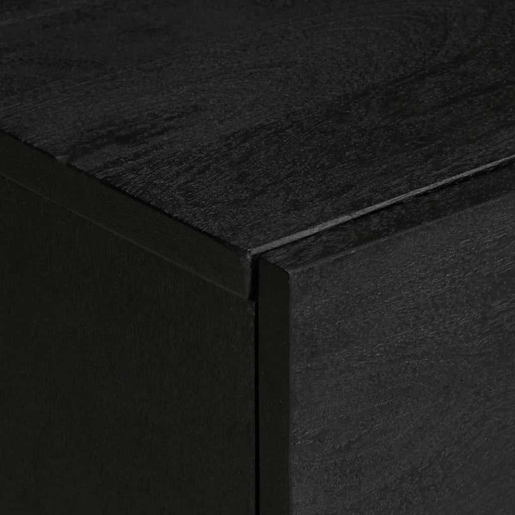 Mobile Porta TV Nero 105x33x46 cm in Legno Multistrato 4017648