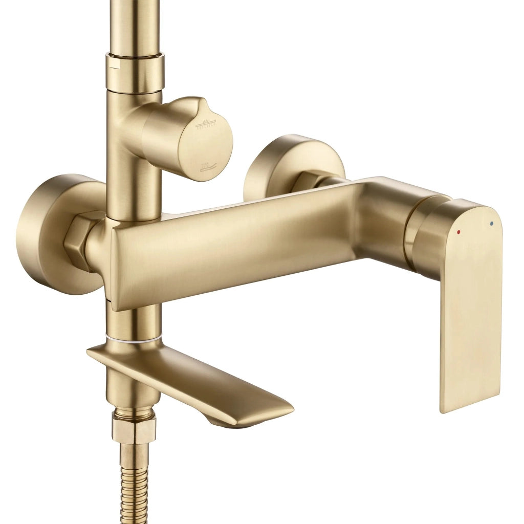 Set Doccia Rea Veneta Brush Gold
