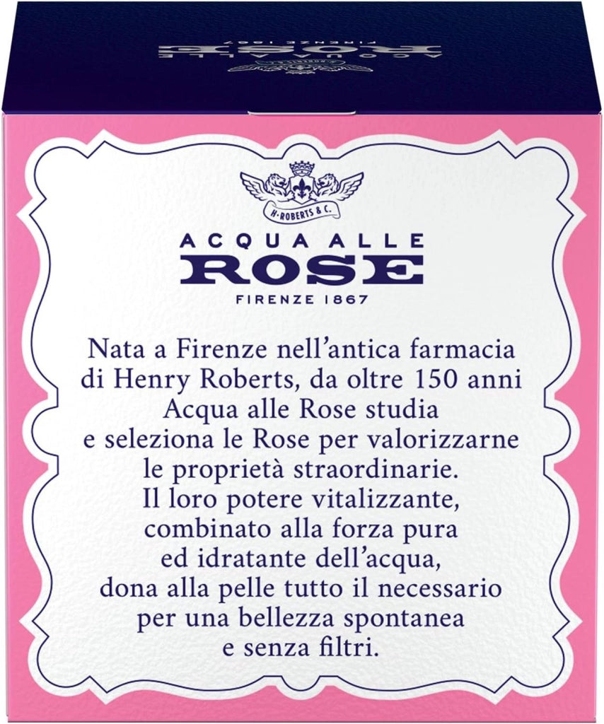ACQUA ALLE ROSE CREMA VISO IDRATANTE LENITIVA CON ESTRATTO DI ROSA CHINENSIS 50 ML E VITAMINA B5