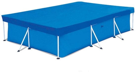 Copertura per piscine da terra - Diametro 400*211 CM - Materiale UV-resistente - Polyester - Impermeabile e resistente all'acqua - Protezione alta qualità per piscine da terra