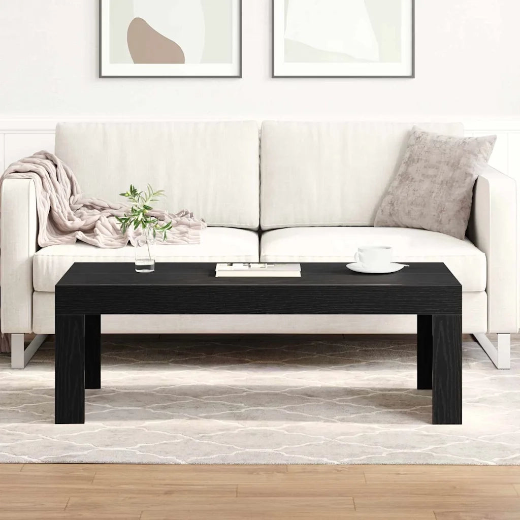 Tavolino da salotto | Tavolino da caff¨¨ | Tavolino da Soggiorno Rovere Nero 102 x 50 x 35 cm