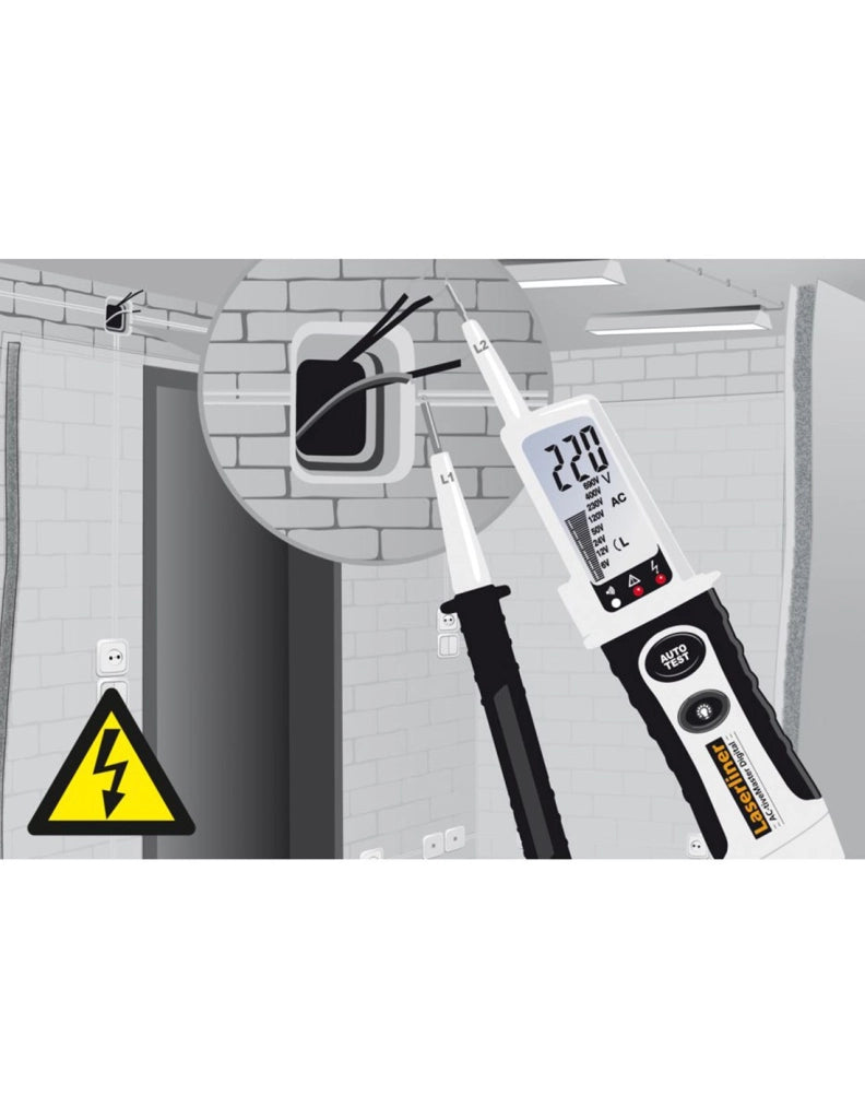 Tester di tensione LASERLINER 083.025A - ActiveMaster Digital