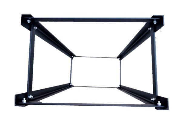 Portalegna per Camino da Interno o Esterno 40x25x99,5 cm in Acciaio King Nero