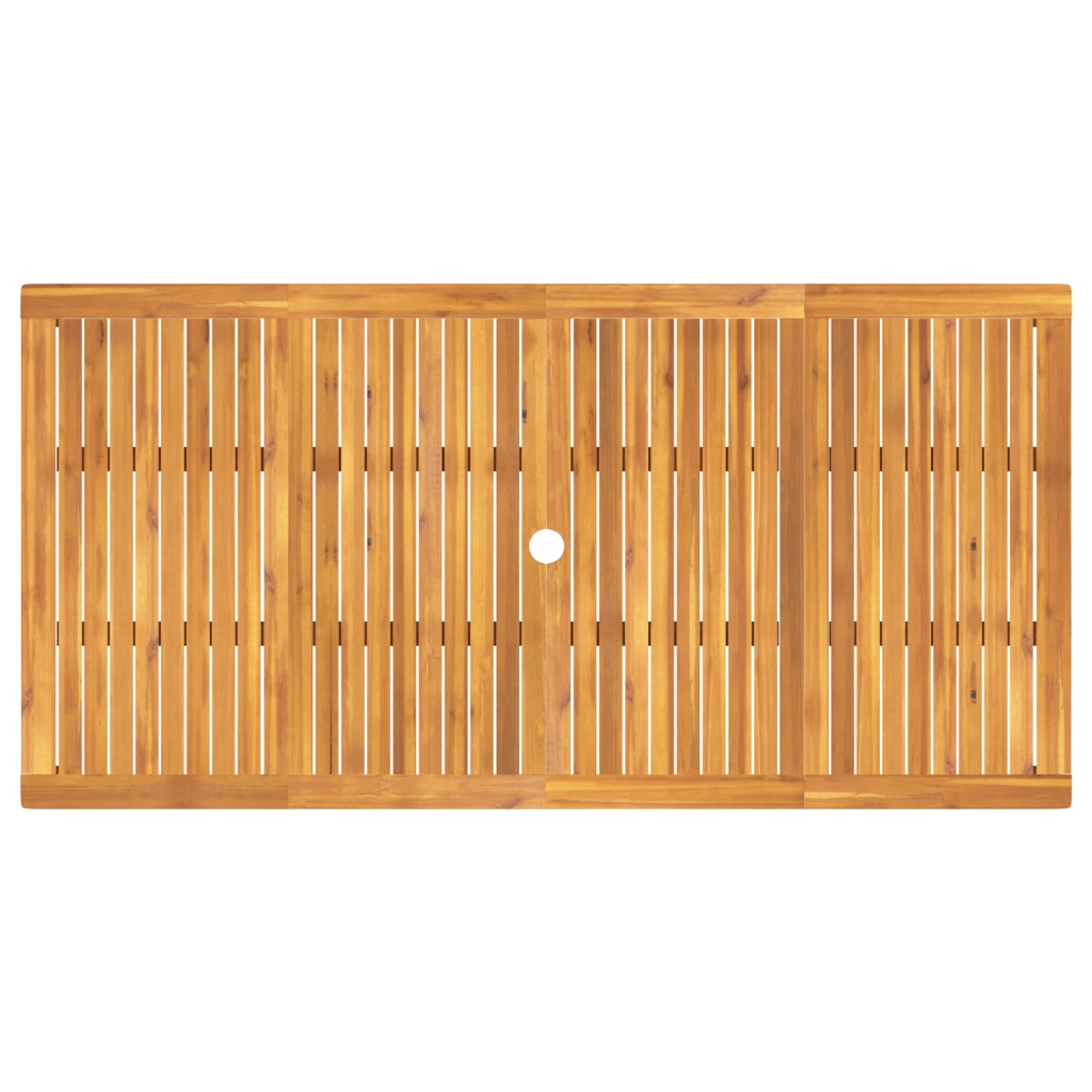 Sedie da giardino 2 pz 56x56x90 cm Legno massello di acacia