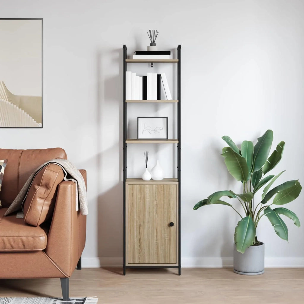Armadio per Libri Rovere Sonoma 40 x 24 x 161 cm