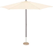 Ombrellone diametro 3 m ecru - Ombrellone da giardino con progetto M0433-21