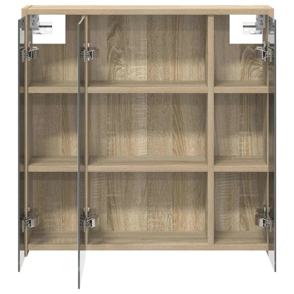 Mobiletto per specchio da bagno Rovere Sonoma