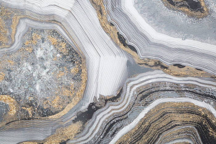 Dipinto su Tela Cave 120x3,8x60 cm in Legno di Pino e Canvas Multicolor