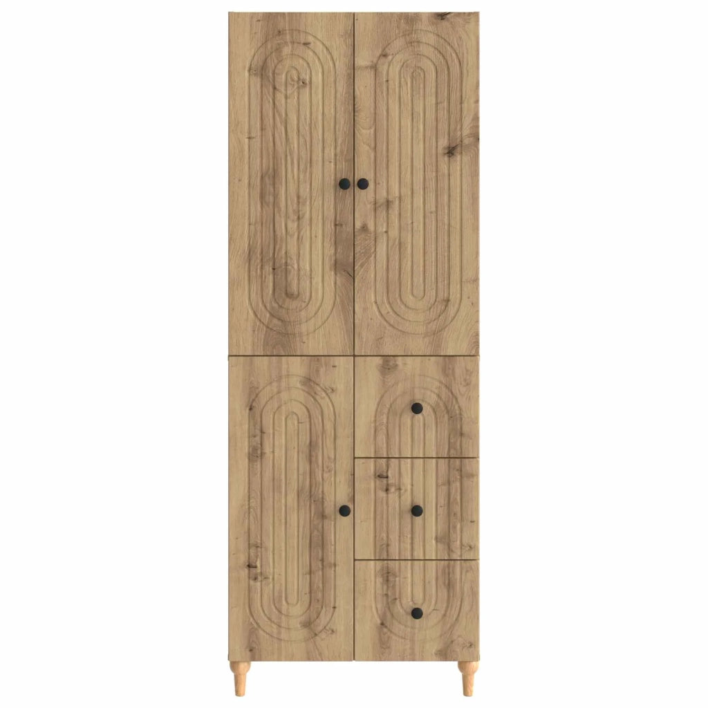 Set di armadi 2 pcs 66 x 34,5 x 90 cm Legno ingegnerizzato 3416483