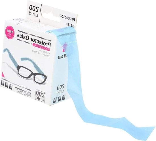 200 pezzi di copertura per occhiali da protezione per gambe e piedi - accessorio protettivo per occhiali da protezione - kit per tintura capelli e protezione per piedi - accessorio protettivo per occhiali da protezione con tintura capelli.