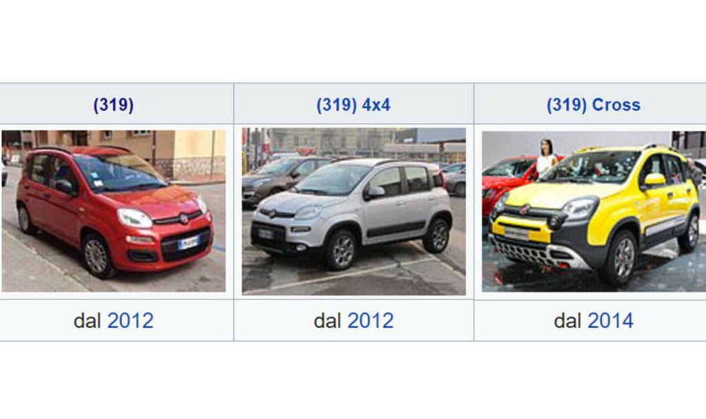 SPRINT01007 , Fiat Panda III dal 2012- , Fiat Panda III natural power dal 2012- , Fiat Panda III 4X4 dal 2012- , Fiat Pa