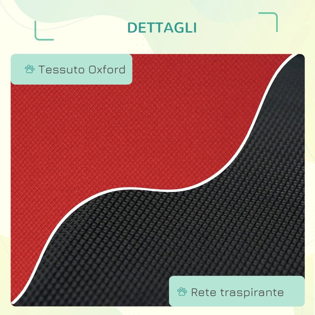 Cuccia per Cani Estiva Brandina ¨C zephmum ¨C Rosso 76x61x18 cm