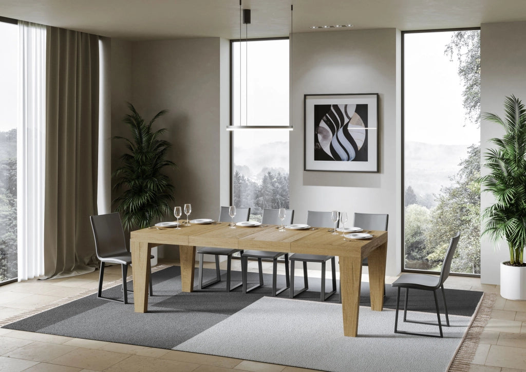 Tavolo allungabile  90x140/244 cm Spimbo Premium Quercia Natura