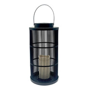 Lanterna solare LED calda 36cm IP44 nera per esterno Polux