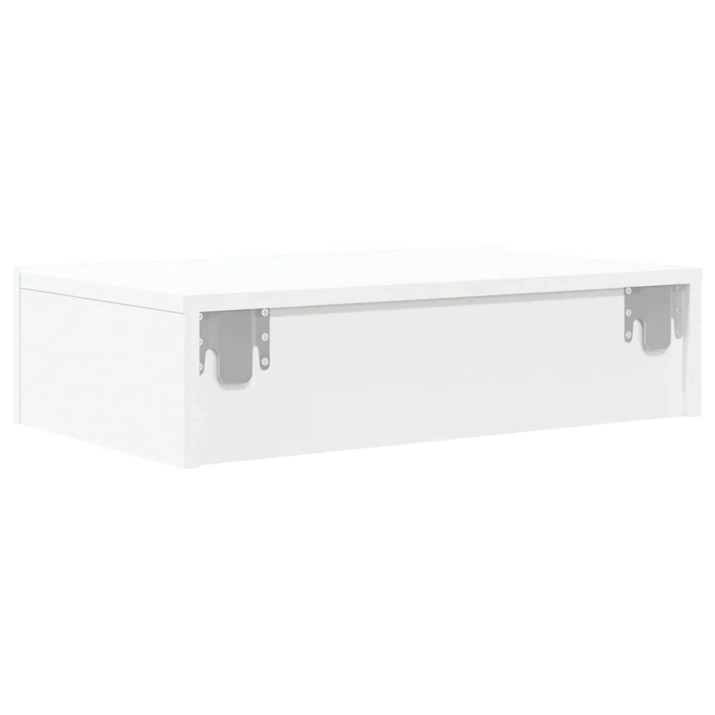 Mobile TV multimediale mensola TV credenza mobile TV per sala da pranzo soggiorno camera da letto con illuminazione a LED 60 x 35 x 15,5 cm bianco 02_0026951
