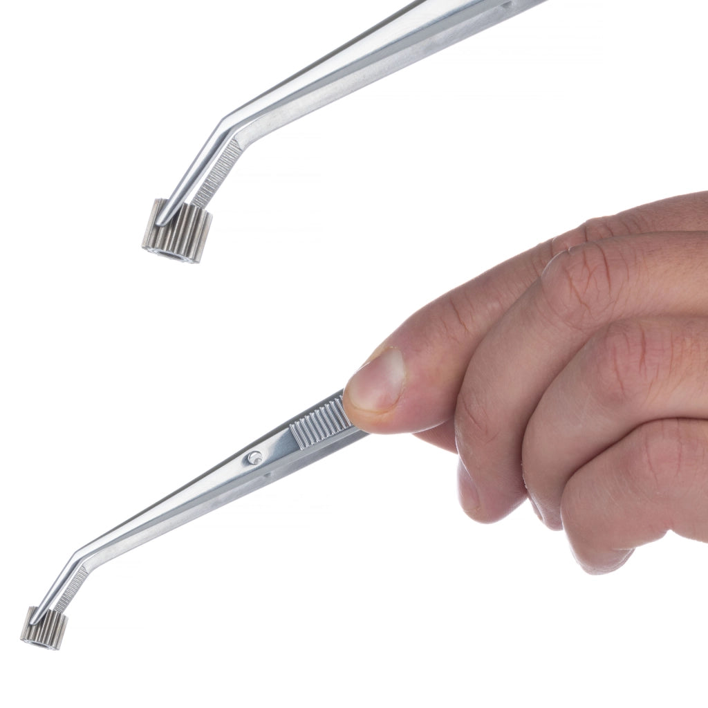 Set di Strumenti per Pulizia e Ispezione – Acciaio Inossidabile | Sonda, Specchio, Pinzetta, Motyka, Scaler