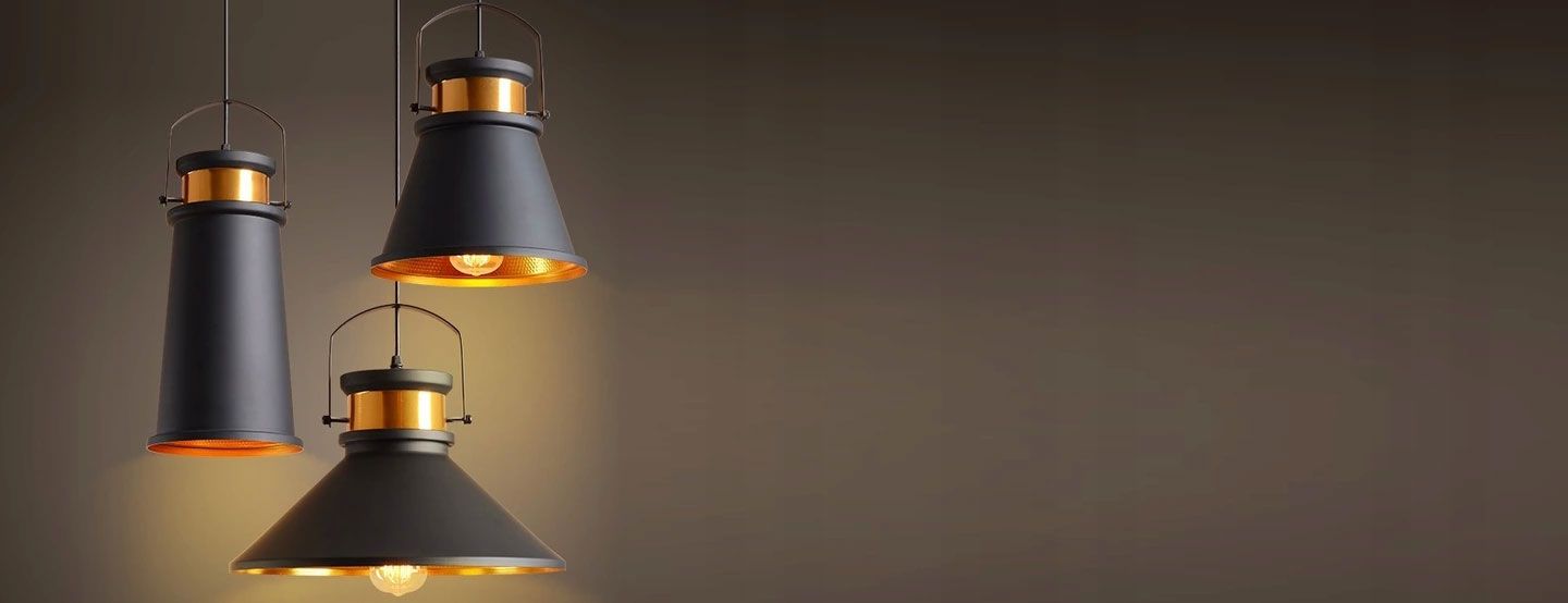 Lampada Da Soffitto Asti B Nero/oro