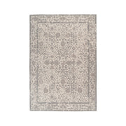 Tappeto Vintage Perry 100 in Cotone Crema